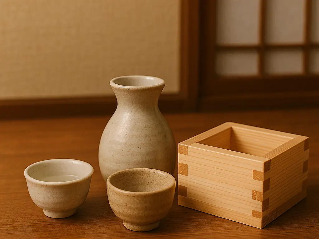 Ochoko, guinomi et masu