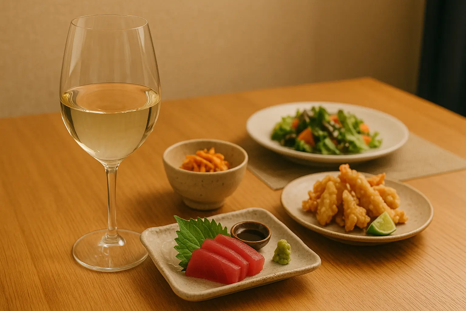 Apprécier le saké japonais dans des verres à vin