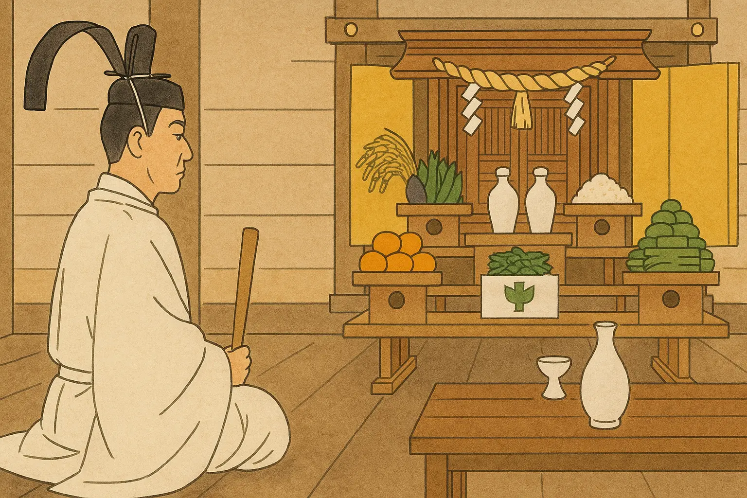 新尝祭的仪式