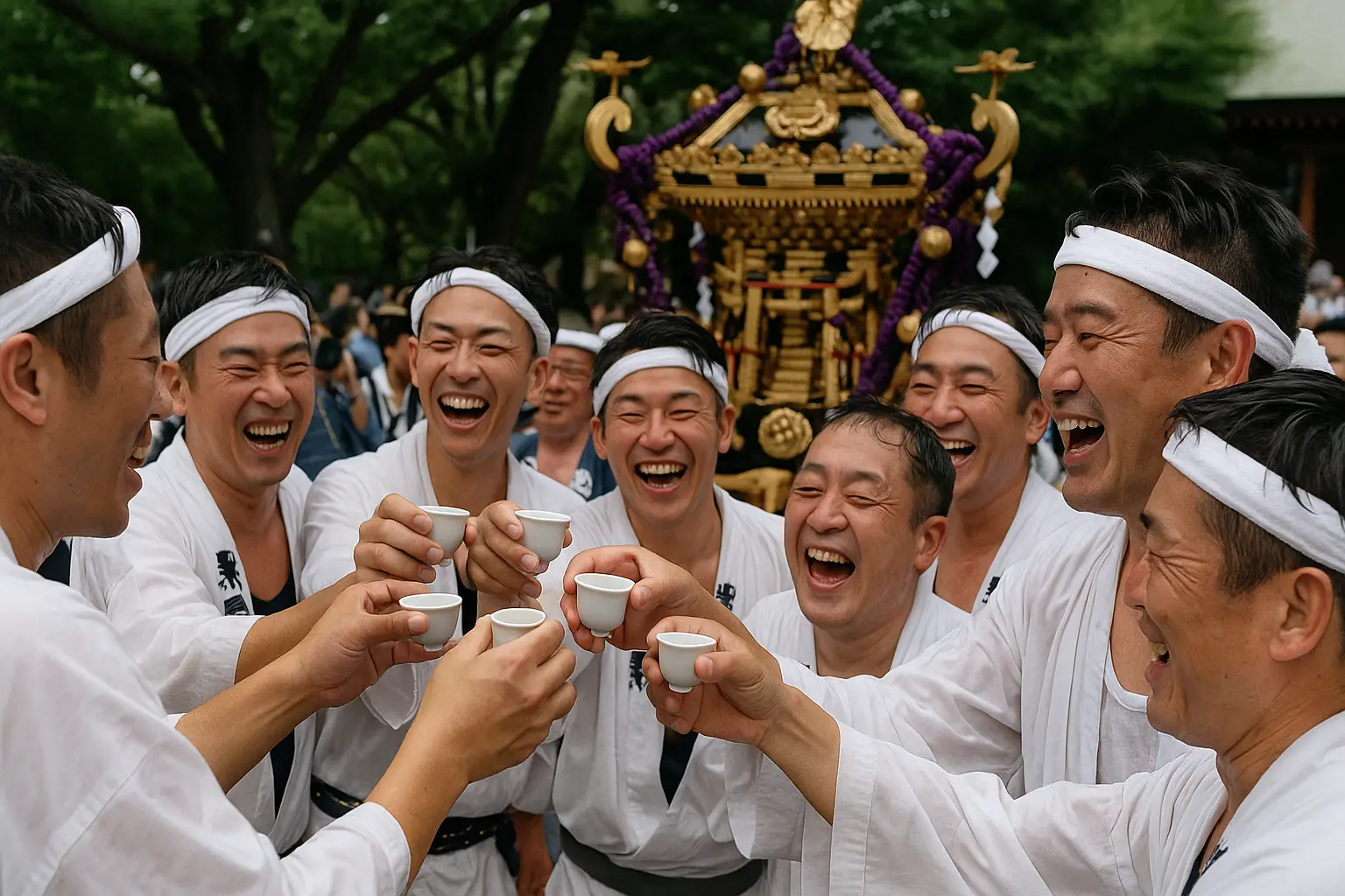 神轿抬手的直会