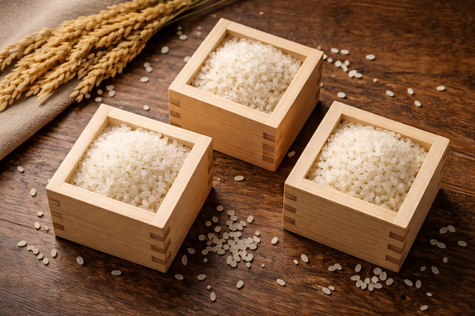 Sake Rice Varieties: Yamada Nishiki, Gohyakumangoku, Omachi